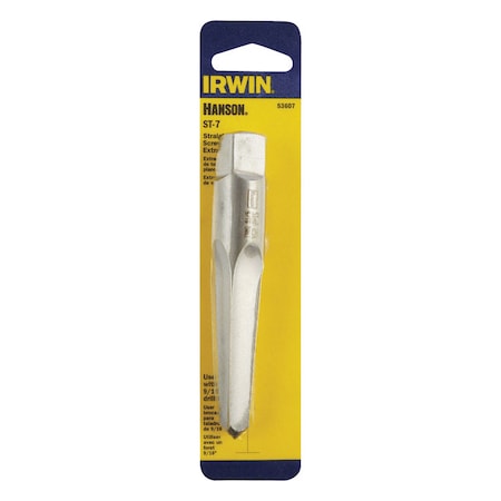 Irwin Irwin Hanson 9/16 in. X 9/16 in. D Carbon Steel Straight Screw Extractor 7 in. 1 pc 53607
